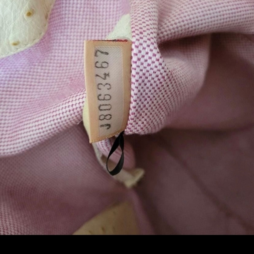 Dooney & Bourke Ostrich Leather Sac Bag - Picture 8 of 8